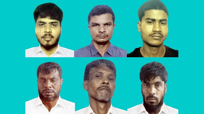 লেফটেন্যান্ট তানজিম হত্যার ঘটনায় আটককৃত ৬ জন