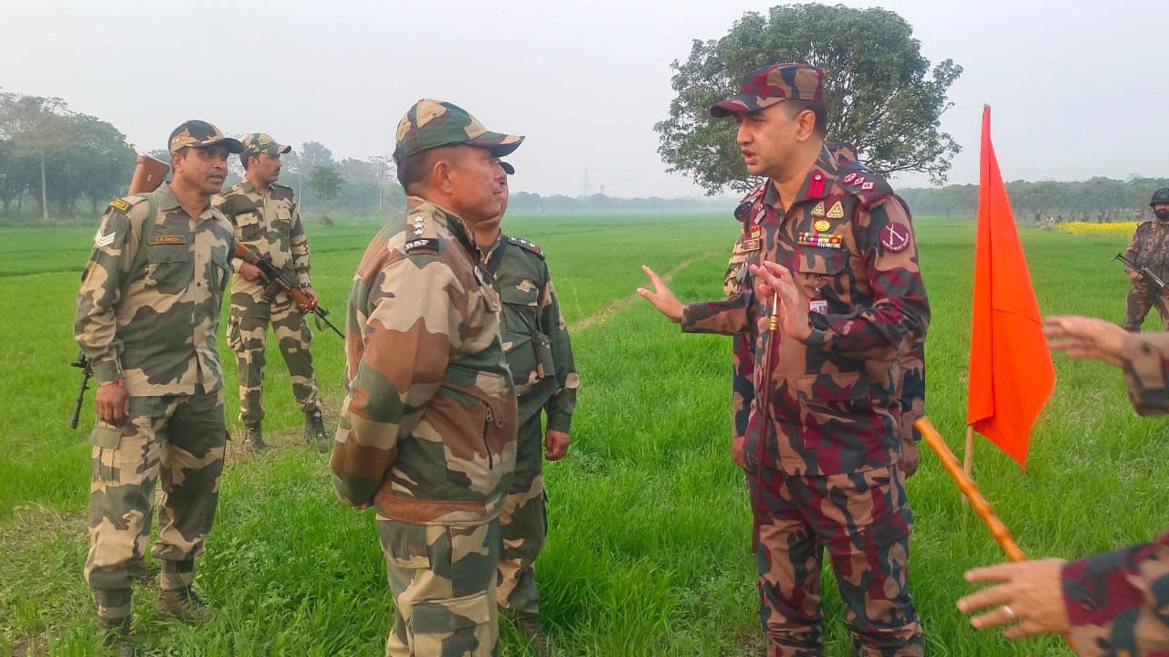 বিজিবির প্রশংসায় পঞ্চমুখ বিএসএফ
