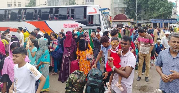 ঈদযাত্রায় অতিরিক্ত ভাড়া আদায় বন্ধের দাবি যাত্রী কল্যাণ সমিতির