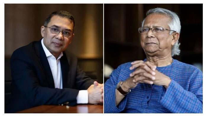 নির্বাচন ও ‘জুলাই চেতনা’ বাস্তবায়নে ইউনূস-তারেক মুখোমুখি