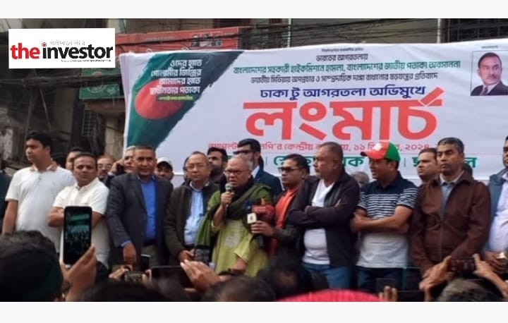 এই লংমার্চ থেকে যদি ভারতের শুভবুদ্ধির উদয় না হয়, তাহলে বাংলাদেশের জনগণ প্রতি ইঞ্চি মাটির জন্য পাহারায় থাকবে