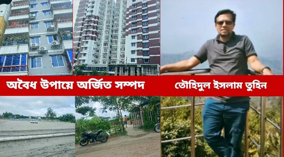 জাতীয় বক্ষব্যাধি ইনস্টিটিউট’র কর্মকর্তা তৌহিদুল ইসলামের এতো সম্পদের উৎস কি ?