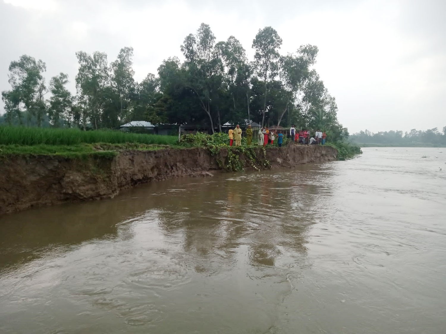 সারিয়াকান্দিতে নদীভাঙ্গন আতঙ্কে ৭ গ্রামের মানুষ